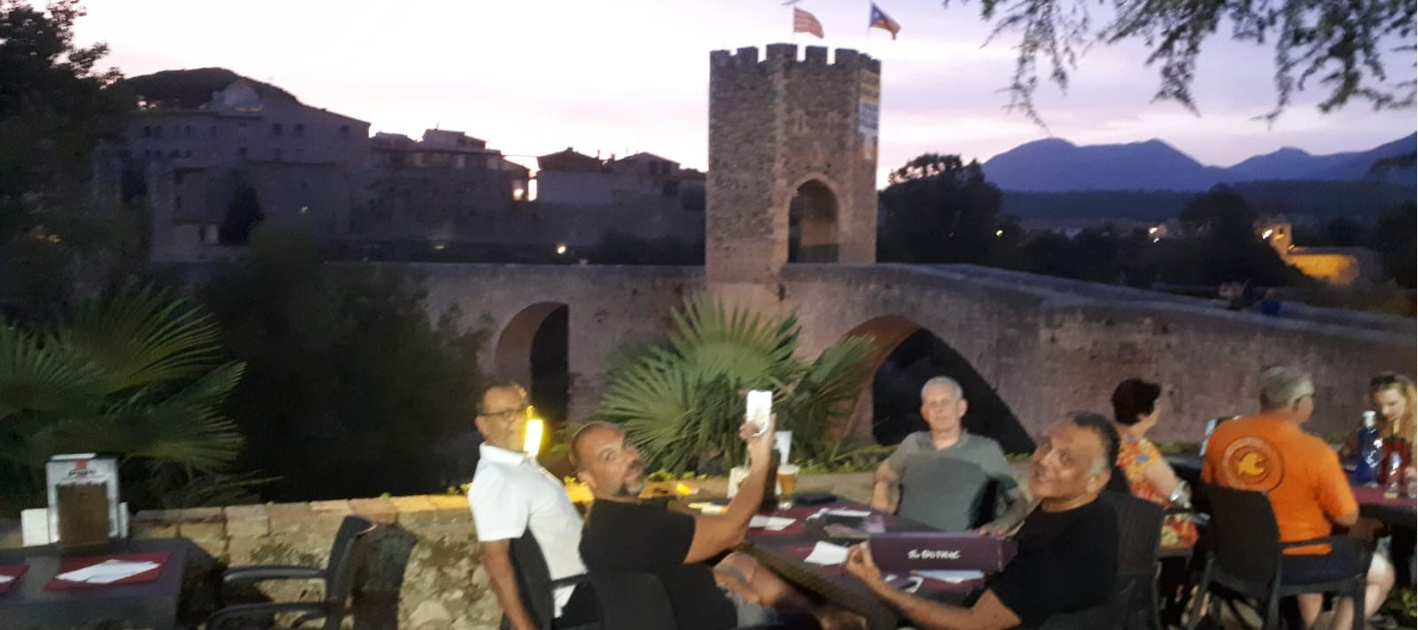 Dinner at Besalu
