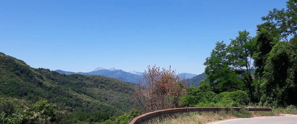 Collodi to Bagni road