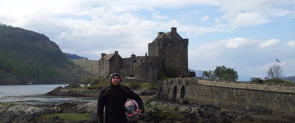 View of Eilean Donnan Castle, Scotland