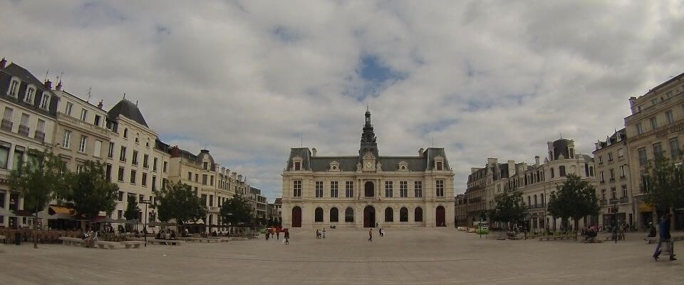 The Hotel de Ville Poitiers france