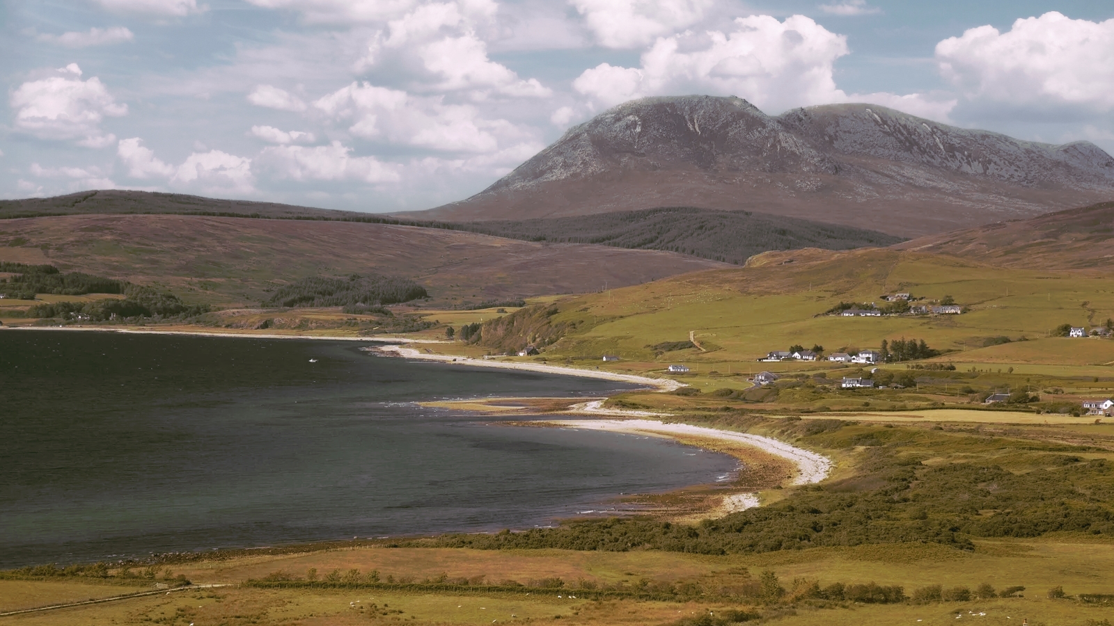 Sannox with Goatfell in distance