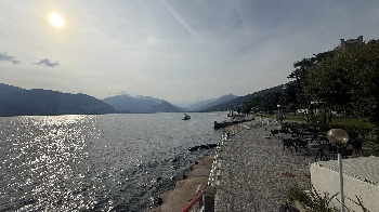 Evening sun over Lago Maggiore