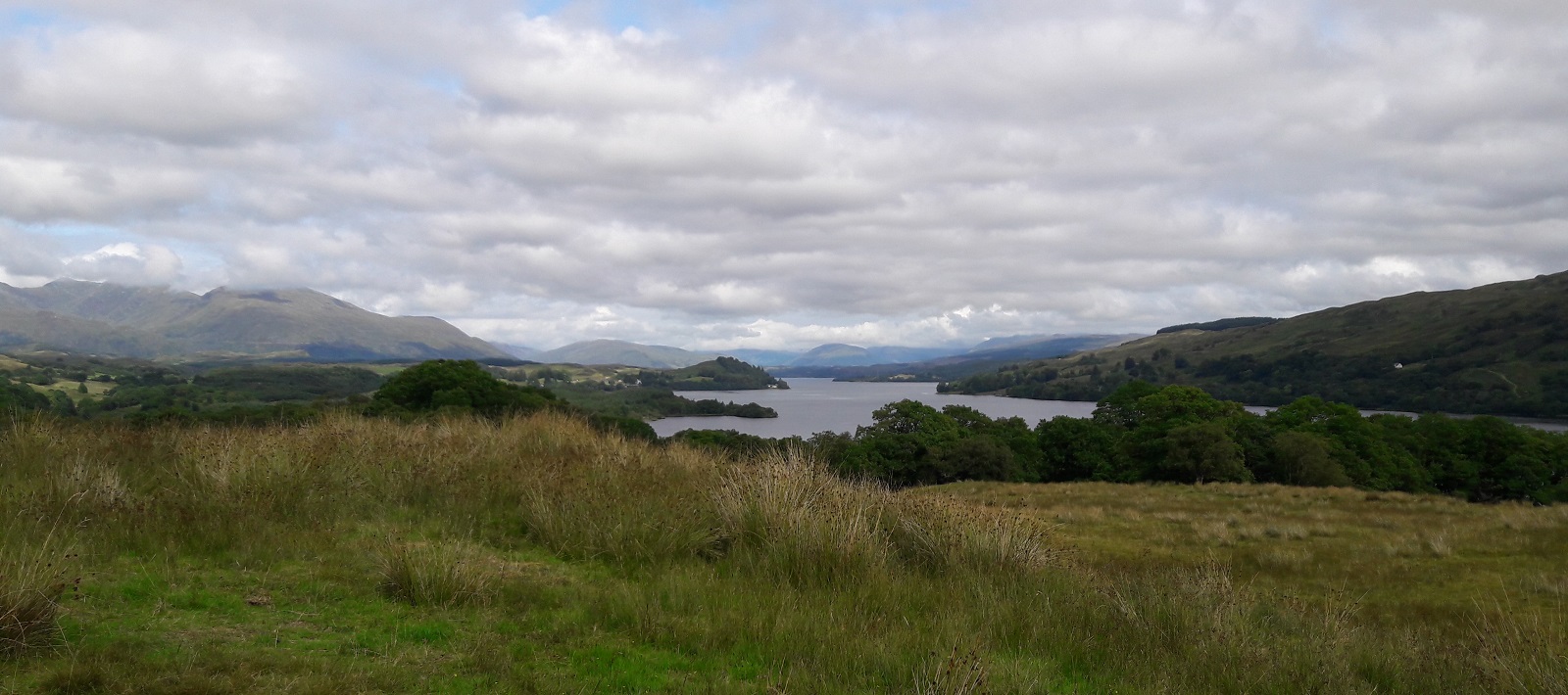 looking east at nort end of Loch Awe 