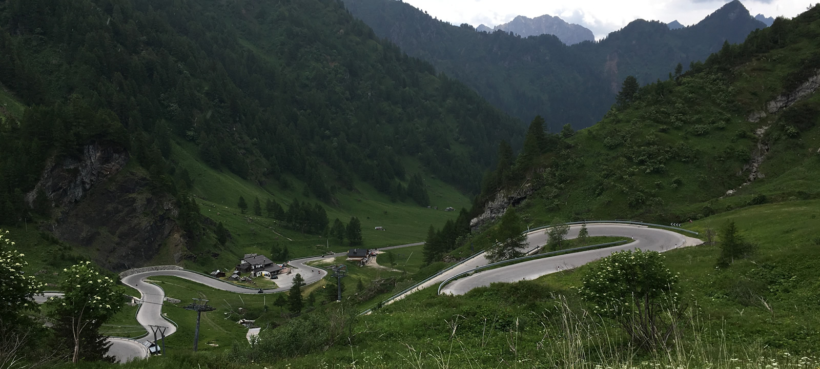 The Passo Fedaia in the Tyrol region of Italy