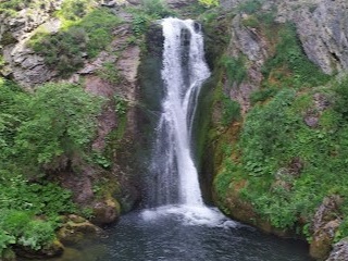 Waterfall in Parque Natural de Babia y Luna