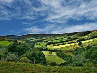 Yorkshire Countryside a view on the Yorkshire countryside