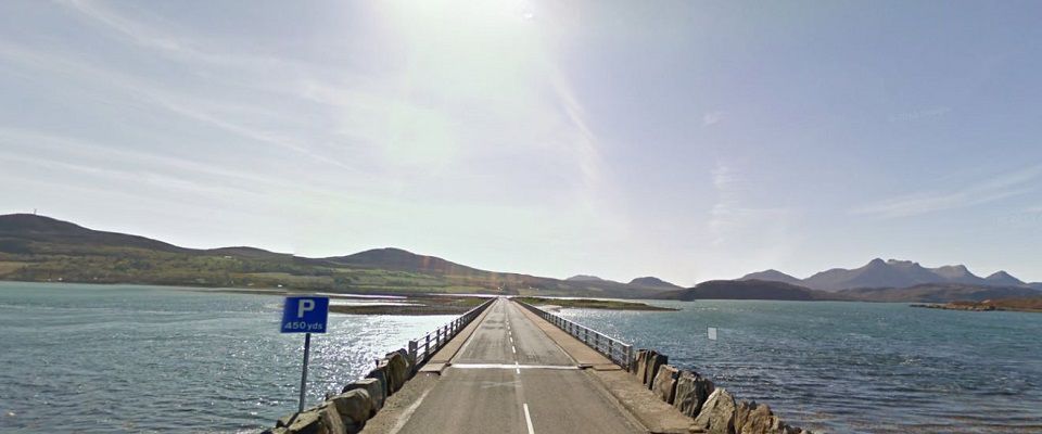 The Tongue causeway Lairg